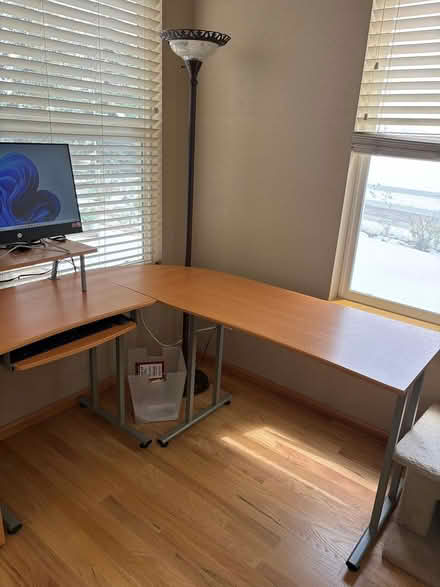 Photo of free Lightweight desk (Gun Club/Jewell, Murphy Creek) #1