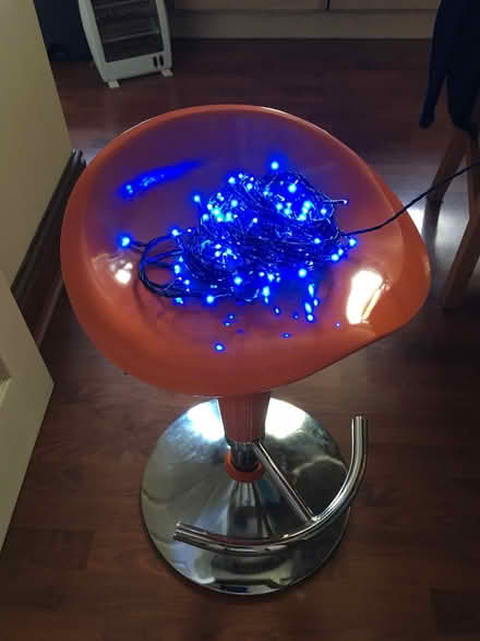 Photo of free Fairy lights-blue (Hailsham BN27) #1
