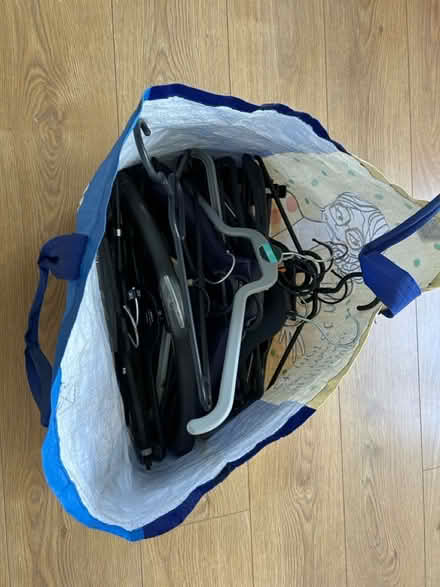 Photo of free Bag of clothes hangers (BH23) #1