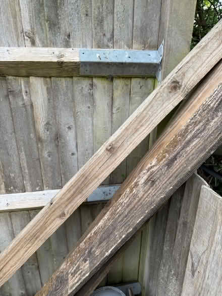 Photo of free Wood 8ft x 4” x3” + planks of wood (BN7) #2