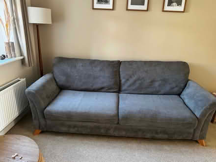 Photo of free Grey sofa (Earnshaw Bridge PR26) #1
