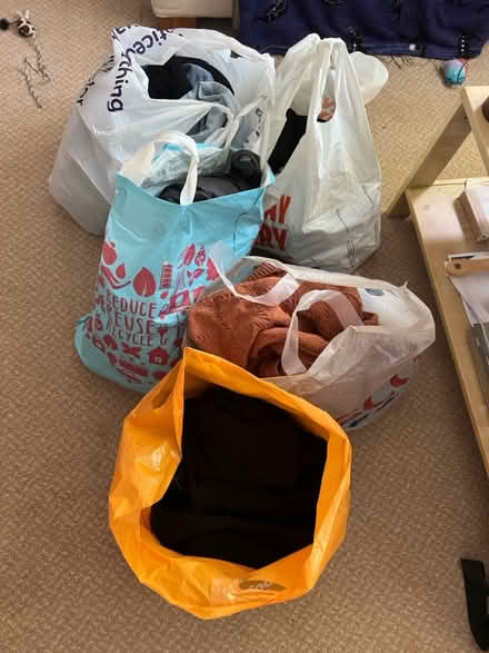 Photo of free 4.5 carrier bags of women’s clothes (OX3 Headington) #1