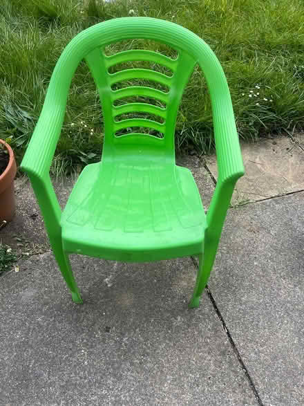 Photo of free Toddler plastic chair (PO8 wecock) #1
