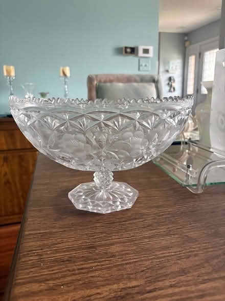 Photo of free Crystal bowls, decor (Lake Cook and Sanders) #1