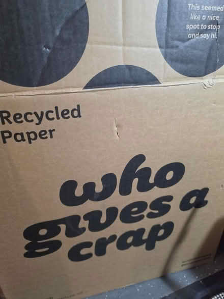 Photo of free Full box who gives a crap toilet paper (Charlton SE7) #2