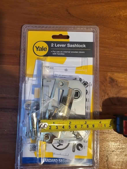 Photo of free Yale 2 Lever Sashlock (3" depth) (Ballinhassig) #1