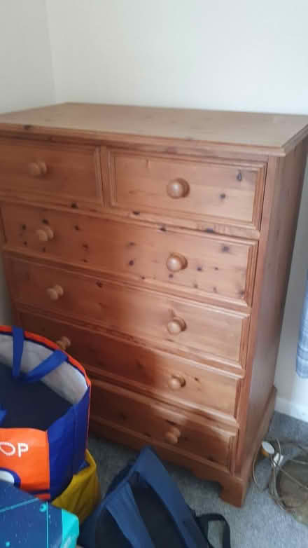 Photo of free Pine drawers (WD25 Woodside) #1