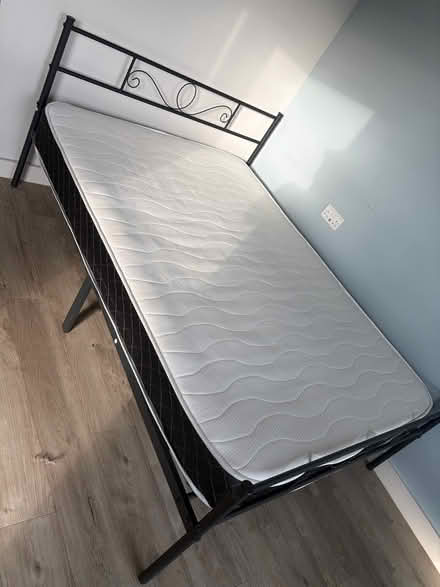 Photo of free Sofa, 2 Mattresses and One Bed Frame (Double) (Wembley Stadium/Park HA9) #3