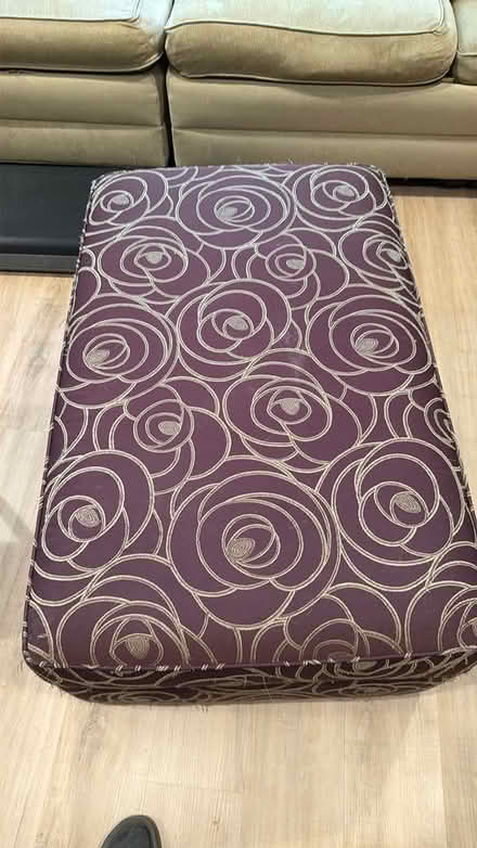 Photo of free Ethan Allen ottoman (S. Bellevue WA) #2