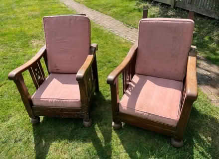 Photo of free Two antique (I think?) chairs (Bletchingley RH1) #1