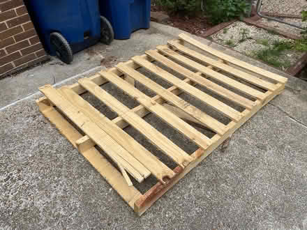 Photo of free Wood pallet (Northwest Raleigh) #1