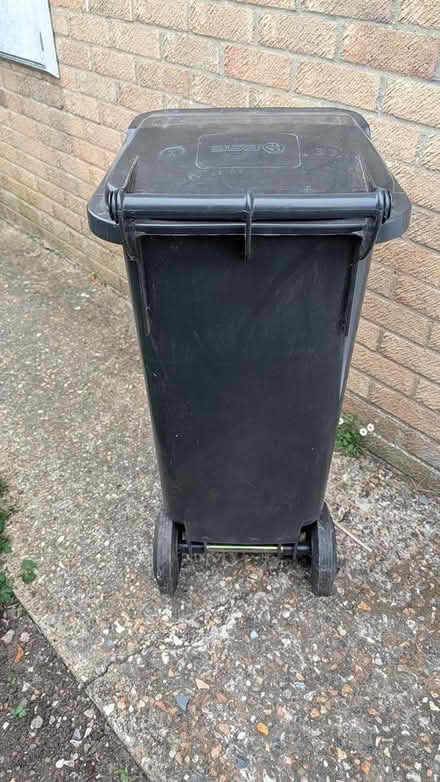 Photo of free 80 Litre black wheelie bin (Soham) #2