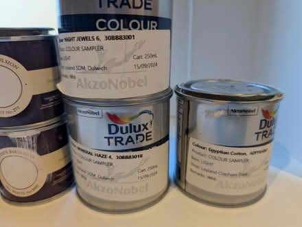 Photo of free Paint sample pots (SE24) #3
