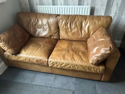 Photo of free Leather sofa (Walsall WS4) #1