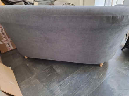 Photo of free Small grey sofa (Hampden Park BN22) #3