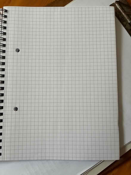 Photo of free A5 square grid notebook - unused (The Rushes, LE11) #1