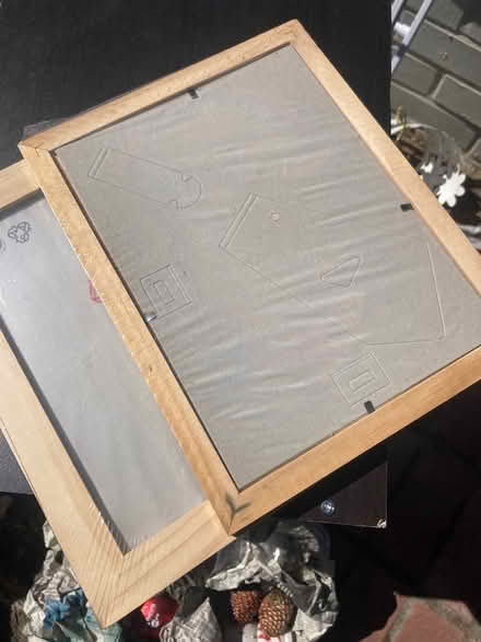 Photo of free Two picture frames each 7 x 9 1/2 (Foothill Boulevard Cupertino) #1