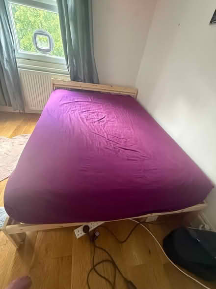 Photo of free bed frame and mattress (N2 9PT) #1