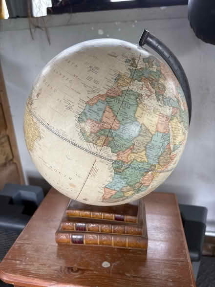 Photo of free World globe on a stand (Upper Malone BT9) #1