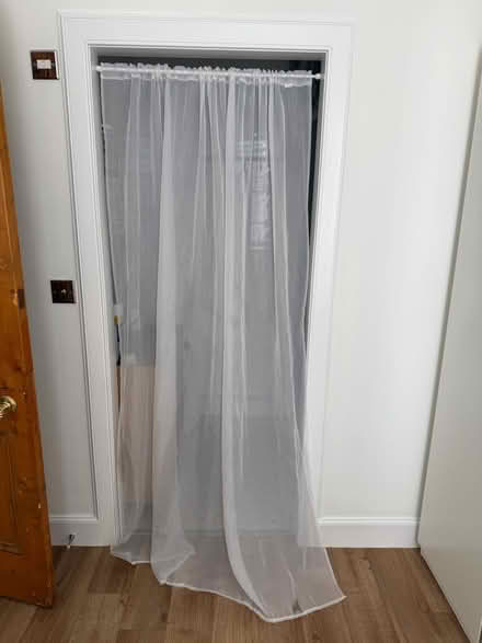 Photo of free 2 Sheer Curtain Panels (EH7 Leith) #1