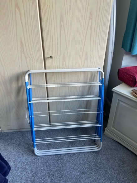 Photo of free 3 Tier clothes airer, metal (Horsell GU21) #2