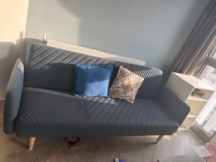 Photo of free Sofa, 2 Mattresses and One Bed Frame (Double) (Wembley Stadium/Park HA9) #1
