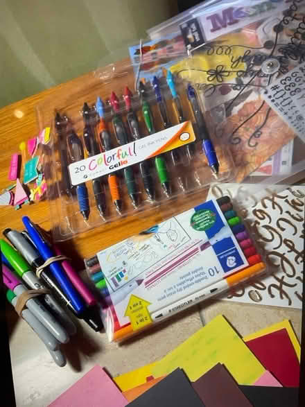 Photo of free Scrapbooking paper, stencils, etc (Near Seven Mile and Sheldon) #4