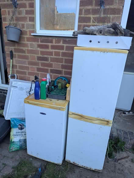 Photo of free Fridge freezer & freezer (South Kilworth LE17) #1