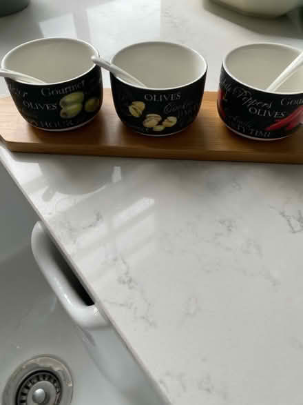Photo of free Set of bowls for dips/olives (Colchester 3 miles. CO6) #1