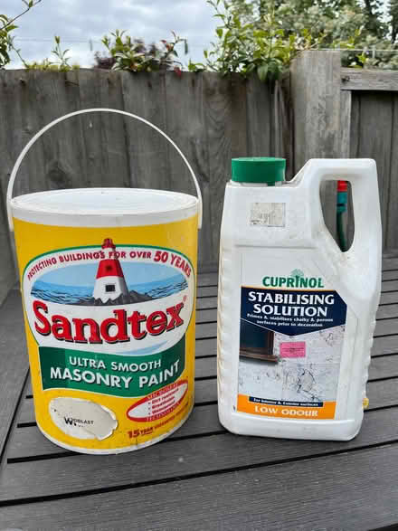 Photo of free Exterior masonry paint and stabilizer (Tooting SW17) #1