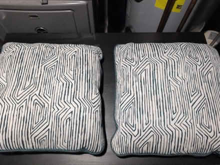 Photo of free Geometric throw pillows (Brentwood) #1