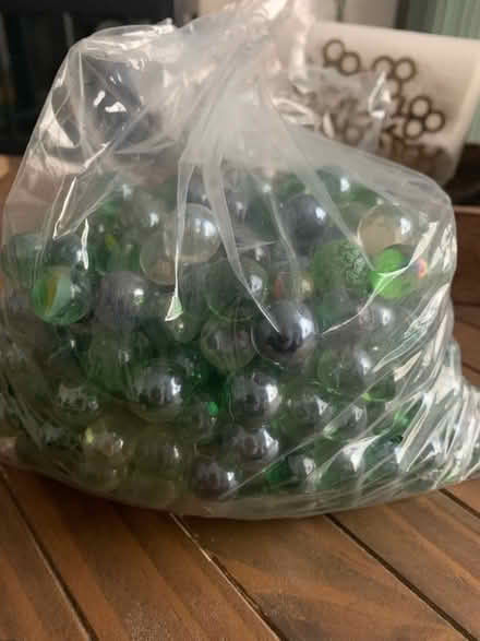 Photo of free Glass Marbles Green (Egremont CH44) #1