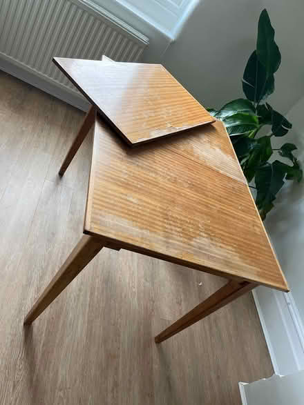 Photo of free Wooden dining table, extendable (W11 2JN) #2