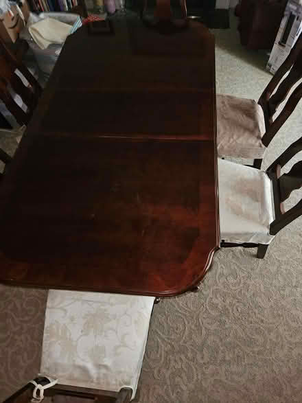 Photo of free Dining table & 6 chairs (Manassas near Lucasville Rd) #3