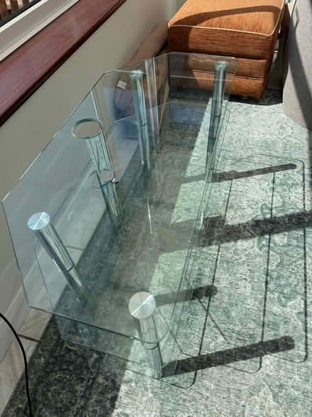 Photo of free Glass tv stand (Duffield DE56) #3