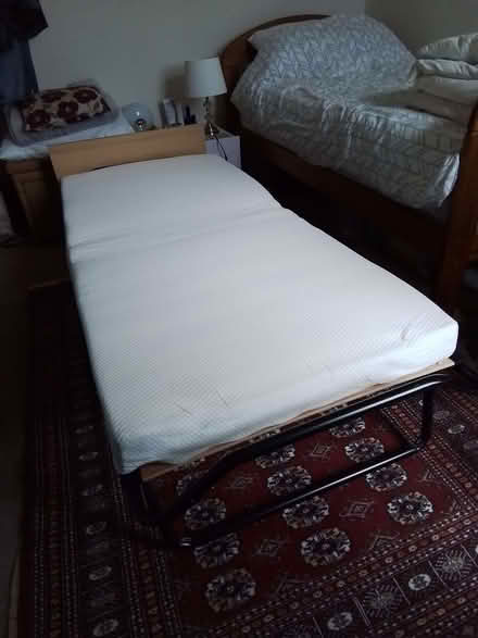 Photo of free Folding bed and mattress (Beckenham BR3) #3