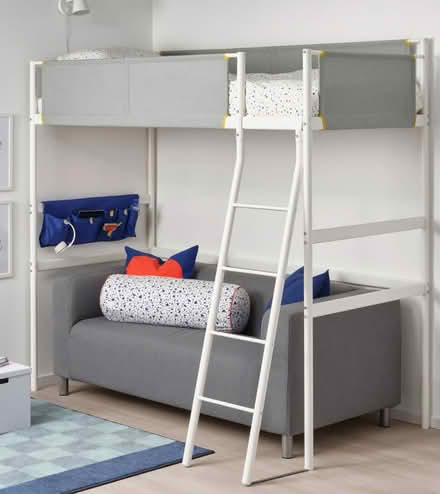 Photo of free Two loft beds single (IKEA VITVAL) (North Carlton) #2