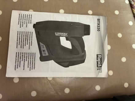 Photo of free Rapid stapler gun. Not working (London SE25) #4