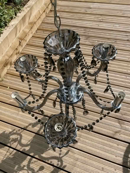 Photo of free 6 arm Glass Chandelier (Barming) #3