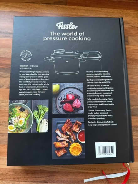 Photo of free Fissler pressure cook book (UB6) #2