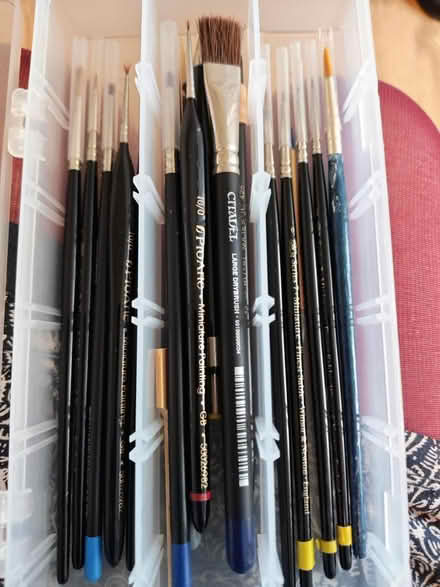 Photo of free Warhammer paints and brushes (Townhill Park/West End SO18) #2