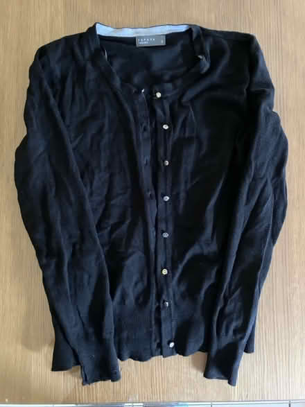 Photo of free Black cardigan (St. Michaels Mead, B/Stortford) #1