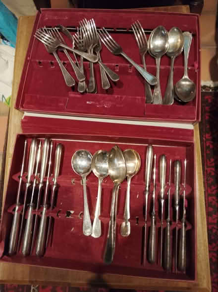 Photo of free Silver plated cutlery (North Ascot SL5) #1