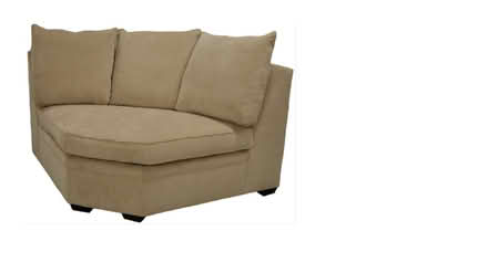 Photo of free Beige Wedge Couch (Danbury CT area) #1