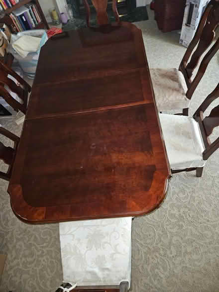 Photo of free Dining table & 6 chairs (Manassas near Lucasville Rd) #2