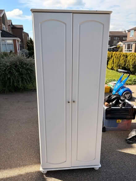 Photo of free Free standing wardrobe (Whitelea NE23) #1