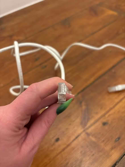 Photo of free White Ethernet cable (Brixton SW2) #1