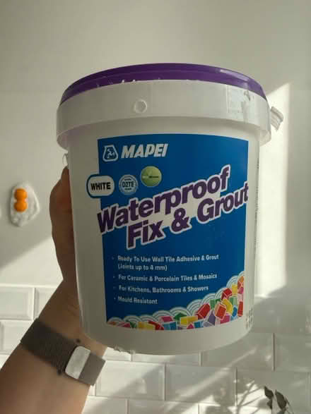 Photo of free Leftover Grout (EH7 Leith) #1