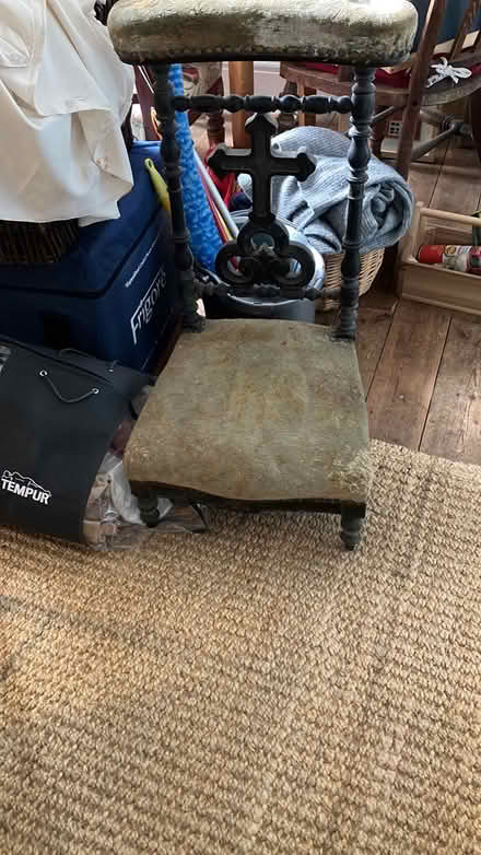 Photo of free Old prayer chair (Faversham ME13) #2