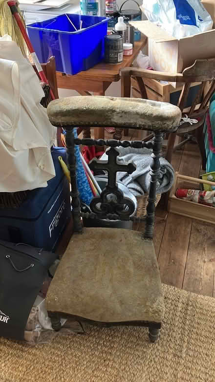 Photo of free Old prayer chair (Faversham ME13) #1